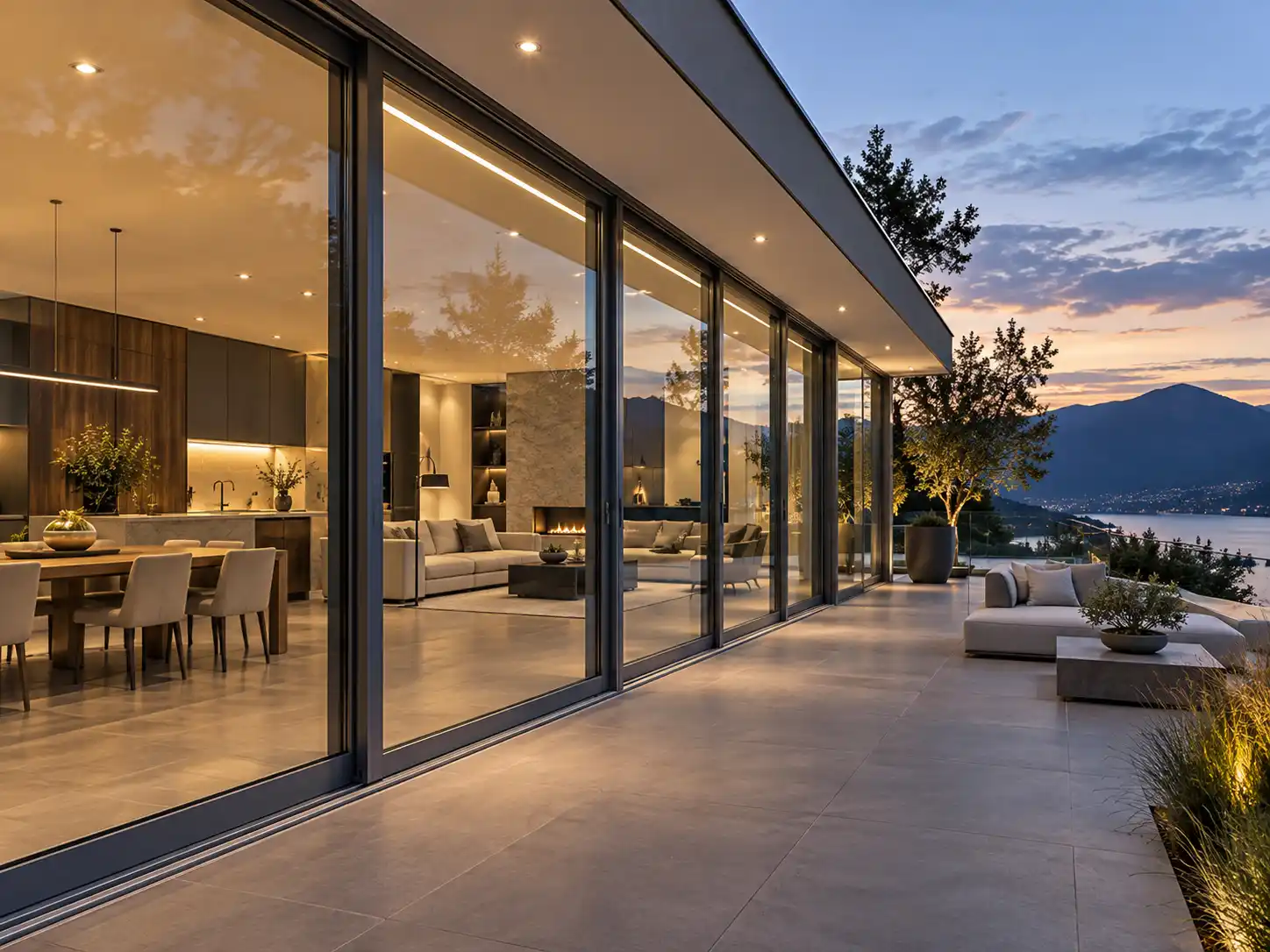Aluminum windows