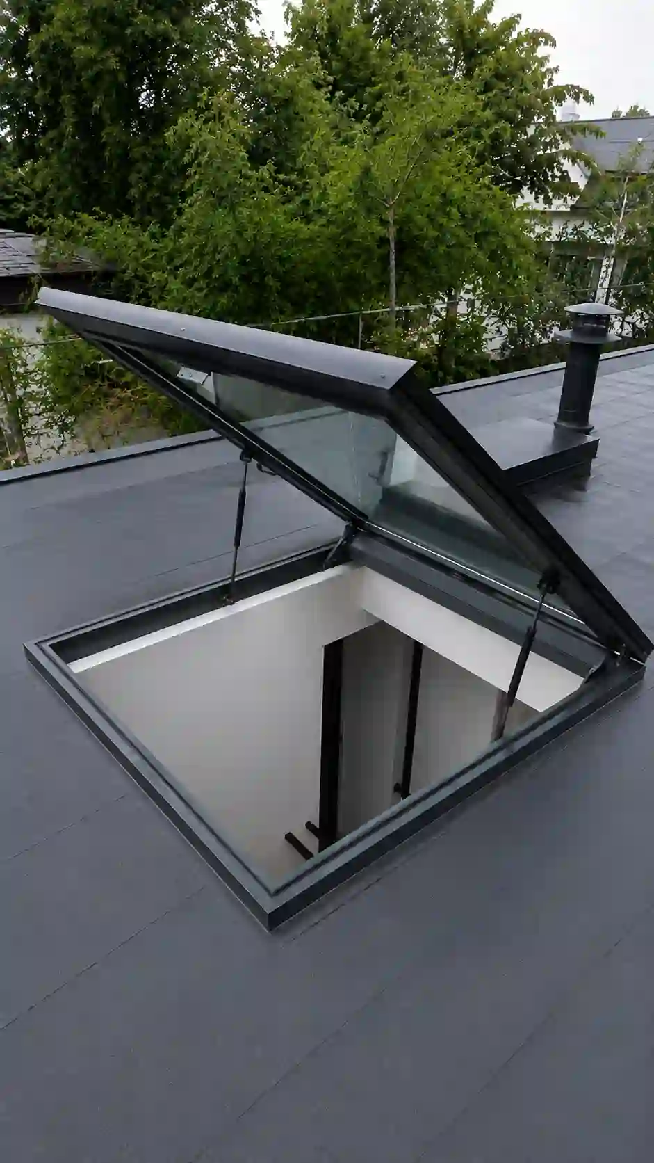 Motorized Electric Skylight System