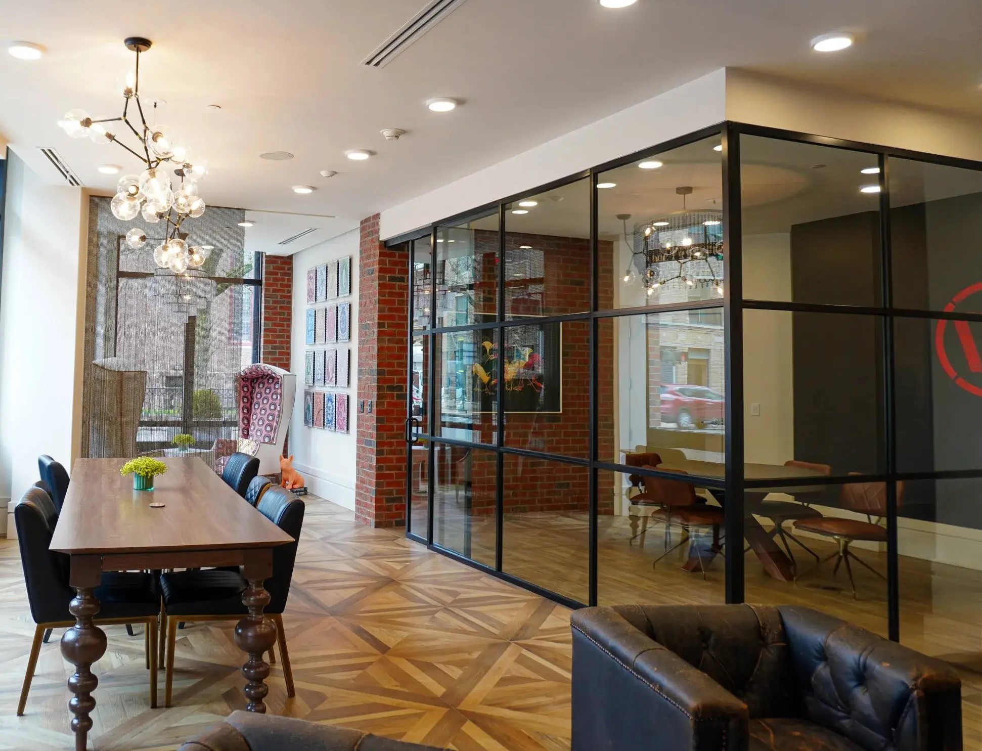 Steel Window Partition