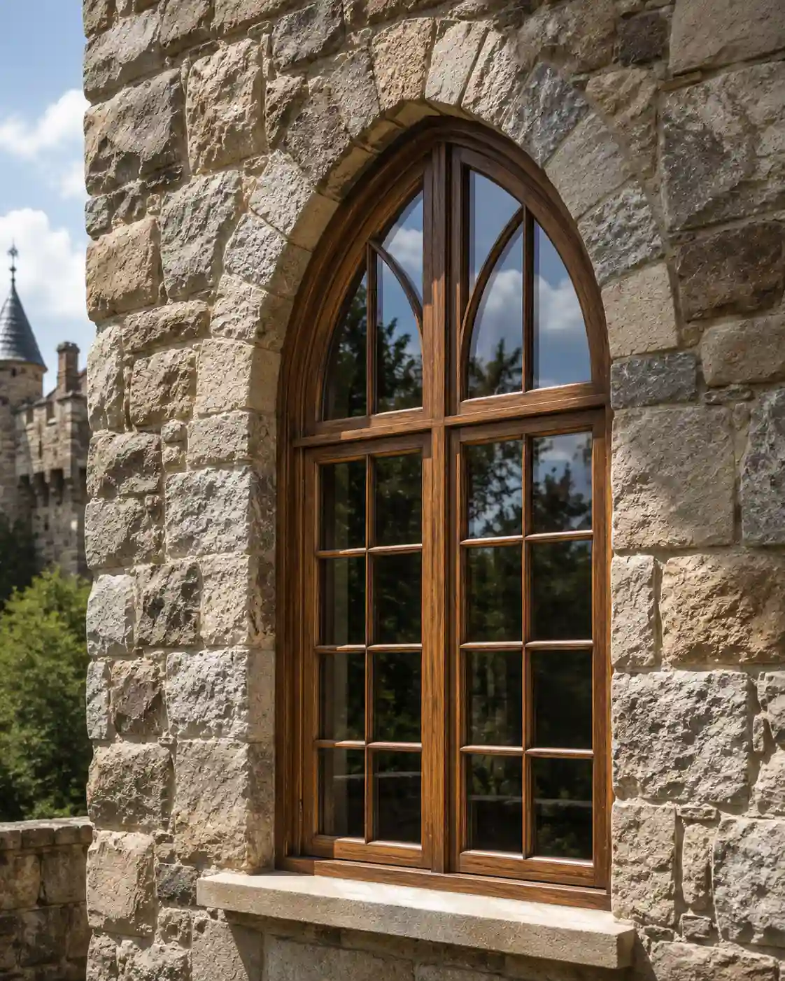 Historic Wood Window Detail 1