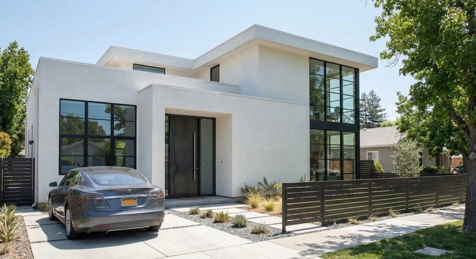 Modern House Steel Windows