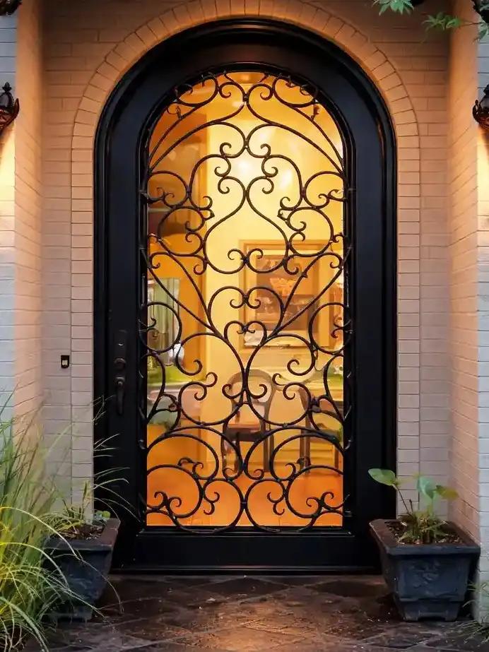 Ornamental Single Doors