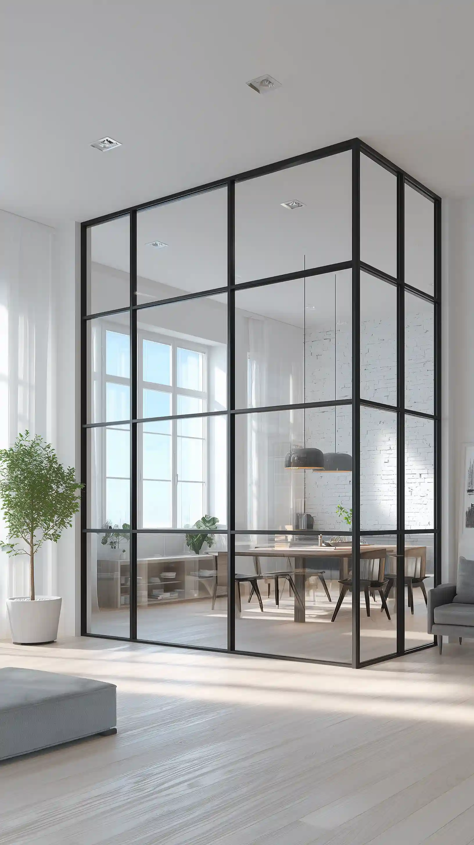 Steel Interior Partitions