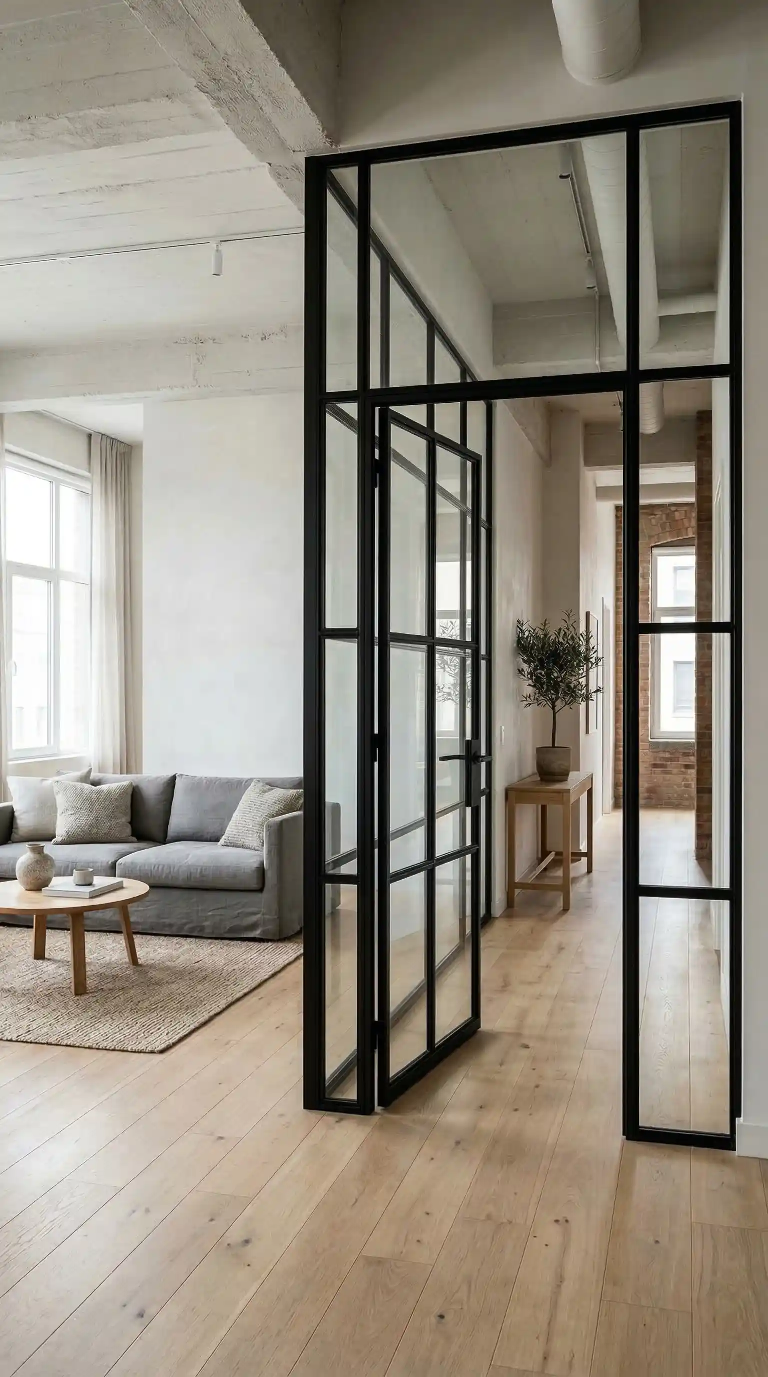 Interior Glass Steel Doors